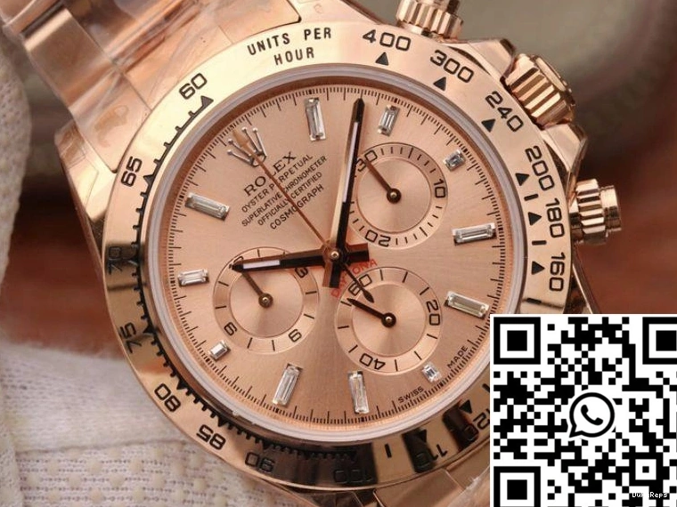 Cosmograph Rose Rolex Dial 116508 Factory Gold JH Daytona 0919